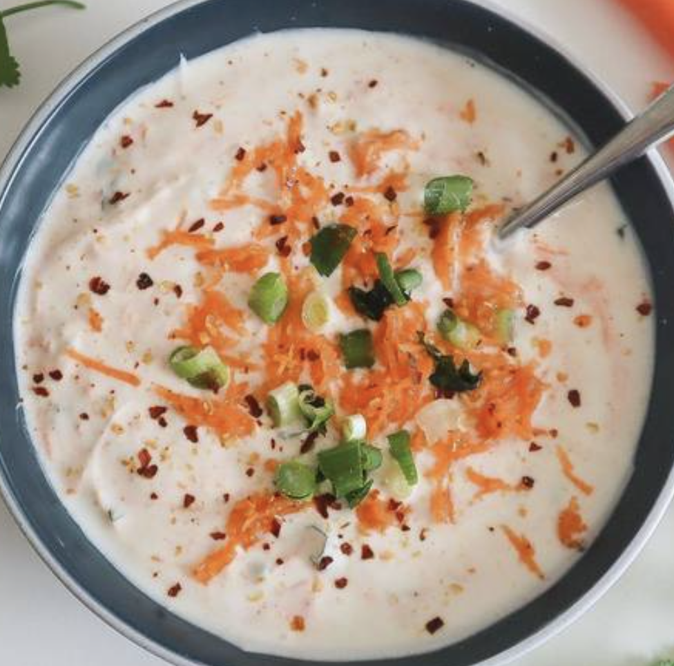 Kheera Raita an Indian Dish served by Mont Everest Masala. 