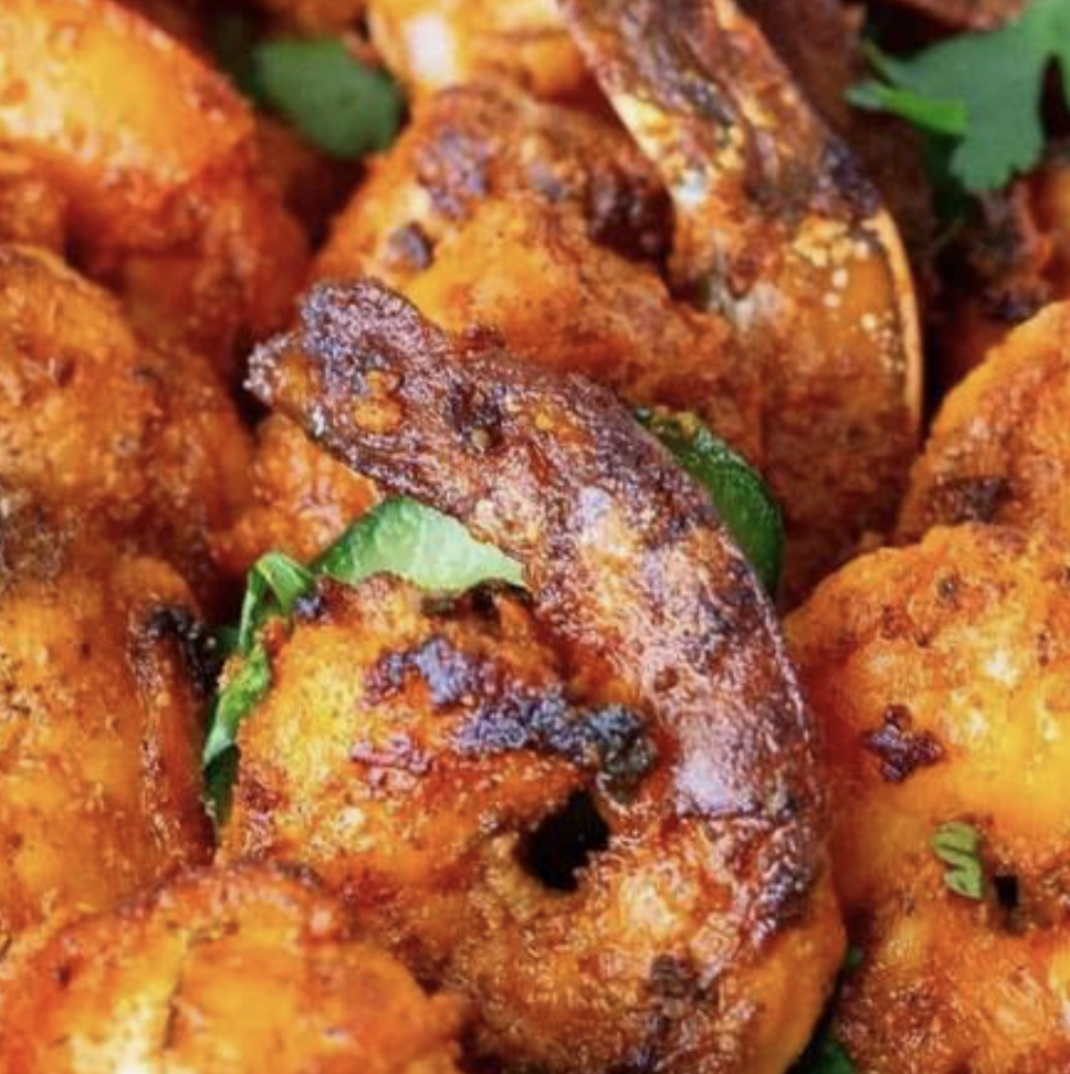 Tandoori Prawns an Indian Dish served by Mont Everest Masala