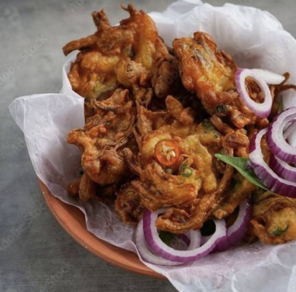 Indian food menu Dish "Vegetarian Pakora served by Mont Everest Masala